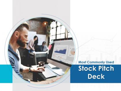 Most commonly used stock pitch deck powerpoint presentation ppt slide template