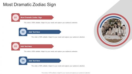 Most Dramatic Zodiac Sign In Powerpoint And Google Slides Cpb