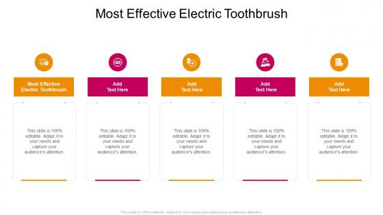 Most Effective Electric Toothbrush In Powerpoint And Google Slides Cpb