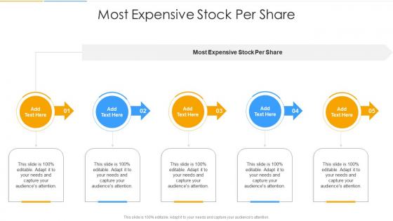 Most Expensive Stock Per Share In Powerpoint And Google Slides Cpb