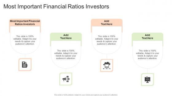 Most Important Financial Ratios Investors In Powerpoint And Google Slides Cpb