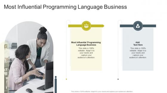 Most Influential Programming Language Business In Powerpoint And Google Slides Cpb