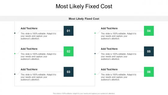 Most Likely Fixed Cost In Powerpoint And Google Slides Cpb