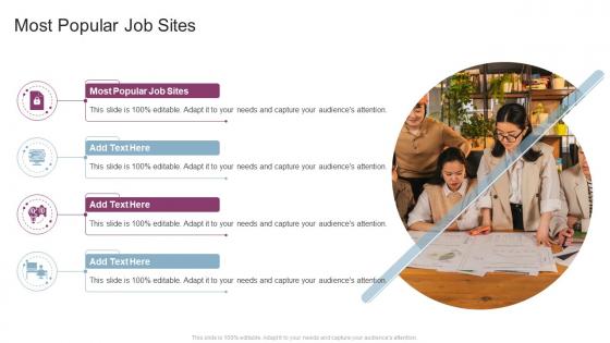 Most Popular Job Sites In Powerpoint And Google Slides Cpb