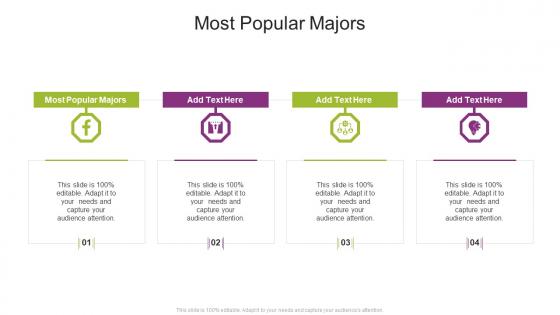 Most Popular Majors In Powerpoint And Google Slides Cpb