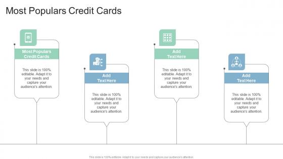 Most Populars Credit Cards In Powerpoint And Google Slides Cpb