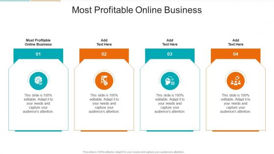 Most Profitable Online Business In Powerpoint And Google Slides Cpb