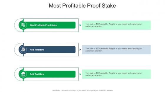 Most Profitable Proof Stake In Powerpoint And Google Slides Cpb