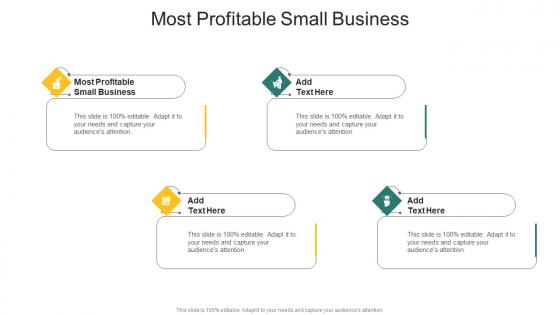 Most Profitable Small Business In Powerpoint And Google Slides Cpb