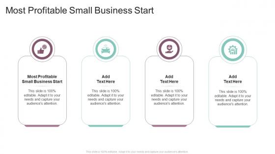 Most Profitable Small Business Start In Powerpoint And Google Slides Cpb