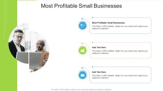 Most Profitable Small Businesses In Powerpoint And Google Slides Cpb
