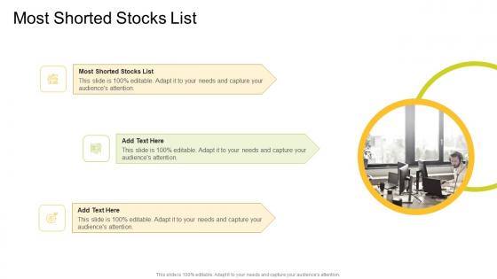 Most Shorted Stocks List In Powerpoint And Google Slides Cpb