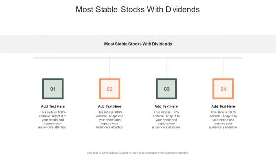 Most Stable Stocks With Dividends In Powerpoint And Google Slides Cpb
