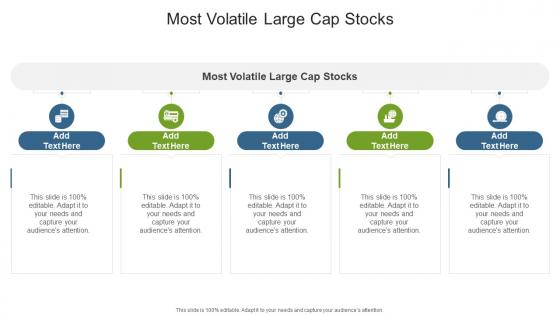 Most Volatile Large Cap Stocks In Powerpoint And Google Slides Cpb