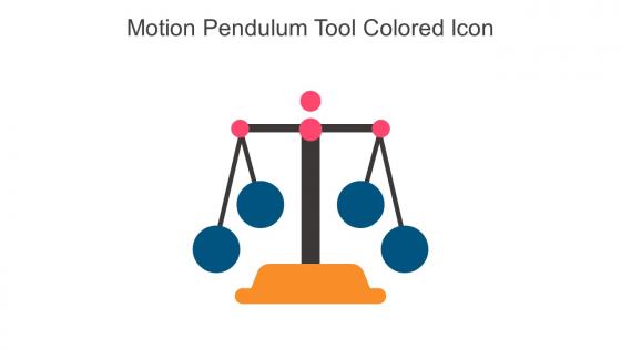 Motion Pendulum Tool Colored Icon In Powerpoint Pptx Png And Editable Eps Format