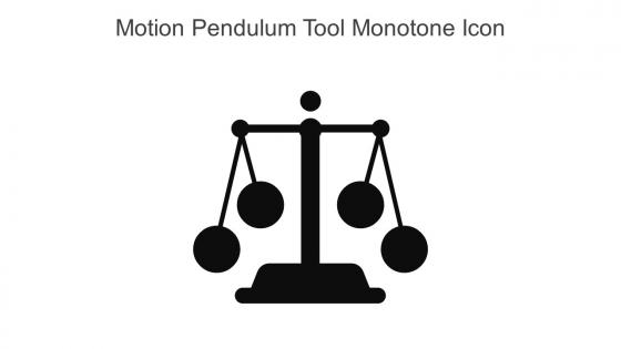Motion Pendulum Tool Monotone Icon In Powerpoint Pptx Png And Editable Eps Format