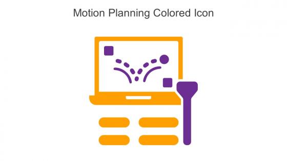 Motion Planning Colored Icon In Powerpoint Pptx Png And Editable Eps Format