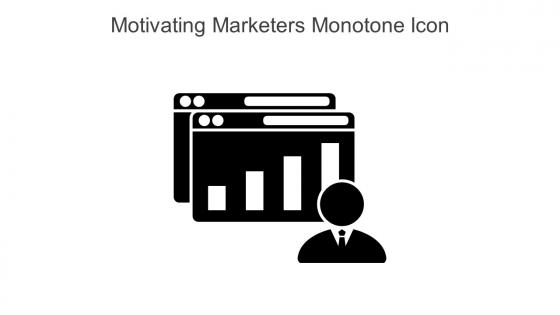 Motivating Marketers Monotone Icon In Powerpoint Pptx Png And Editable Eps Format