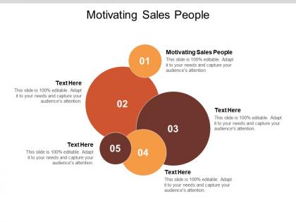 Motivating sales people ppt powerpoint presentation slides graphics tutorials cpb
