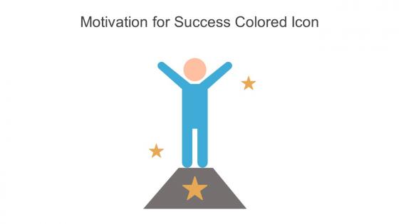 Motivation For Success Colored Icon In Powerpoint Pptx Png And Editable Eps Format