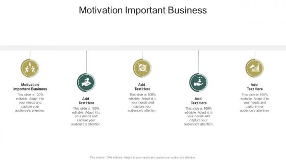 Motivation Important Business In Powerpoint And Google Slides Cpb