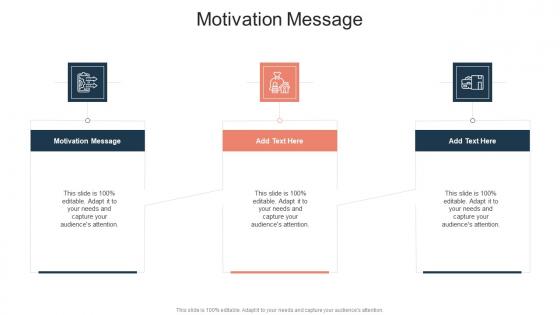 Motivation Message In Powerpoint And Google Slides Cpb