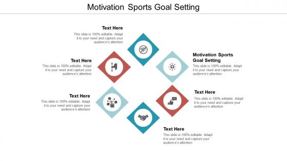 Motivation sports goal setting ppt powerpoint presentation model slides cpb