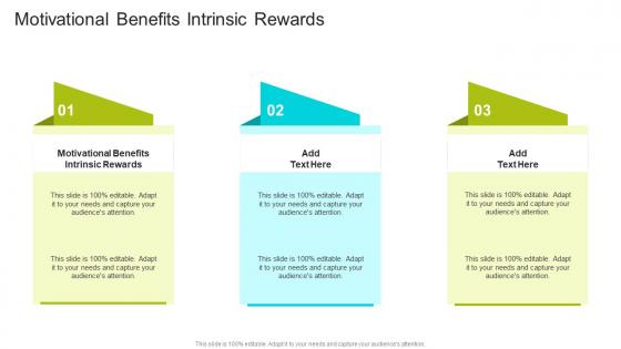 Motivational Benefits Intrinsic Rewards In Powerpoint And Google Slides Cpb