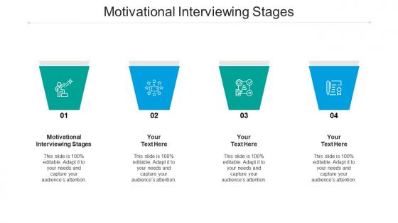 Motivational interviewing stages ppt powerpoint presentation backgrounds cpb