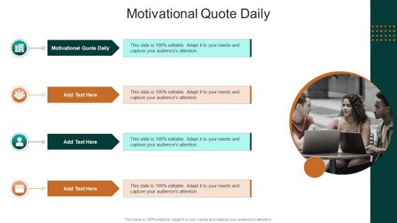 Motivational Quote Daily In Powerpoint And Google Slides Cpb