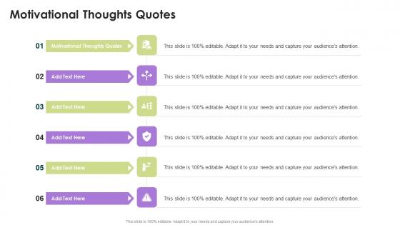 Motivational Thoughts Quotes In Powerpoint And Google Slides Cpb