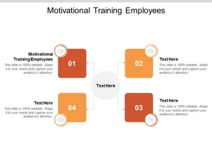 Motivational training employees ppt powerpoint presentation gallery slide portrait cpb