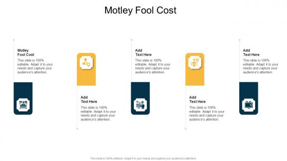 Motley Fool Cost In Powerpoint And Google Slides Cpb
