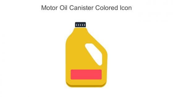 Motor Oil Canister Colored Icon In Powerpoint Pptx Png And Editable Eps Format