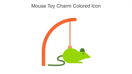Mouse Toy Charm Colored Icon In Powerpoint Pptx Png And Editable Eps Format