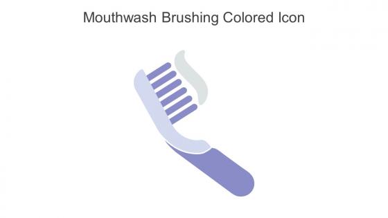 Mouthwash Brushing Colored Icon In Powerpoint Pptx Png And Editable Eps Format