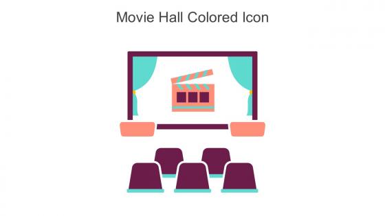 Movie Hall Colored Icon In Powerpoint Pptx Png And Editable Eps Format