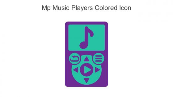 Mp Music Players Colored Icon In Powerpoint Pptx Png And Editable Eps Format