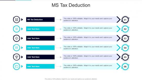Ms Tax Deduction In Powerpoint And Google Slides Cpb