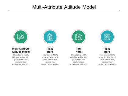 Multi attribute attitude model ppt powerpoint presentation slides format ideas cpb