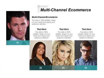 Multi channel e commerce ppt powerpoint presentation infographics slide portrait cpb