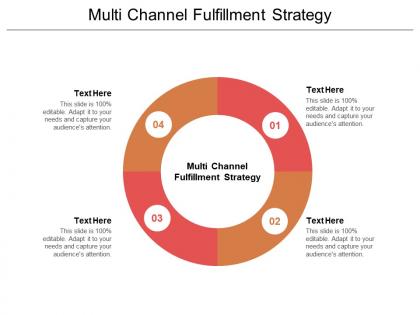 Multi channel fulfillment strategy ppt powerpoint presentation pictures microsoft cpb