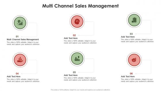 Multi Channel Sales Management In Powerpoint And Google Slides Cpb