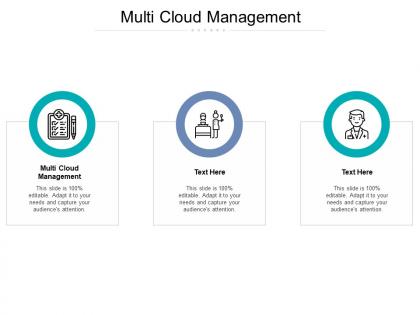 Multi cloud management ppt powerpoint presentation show ideas cpb