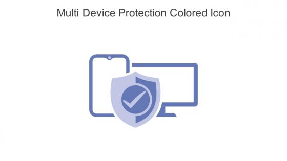 Multi Device Protection Colored Icon In Powerpoint Pptx Png And Editable Eps Format