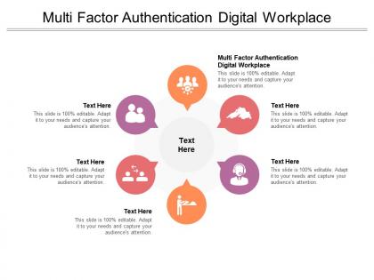 Multi factor authentication digital workplace ppt powerpoint presentation inspiration samples cpb