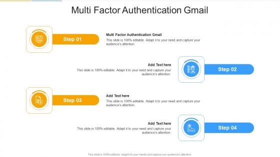 Multi Factor Authentication Gmail In Powerpoint And Google Slides Cpb