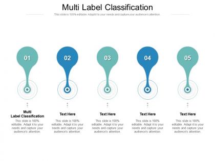 Multi label classification ppt powerpoint presentation file grid cpb