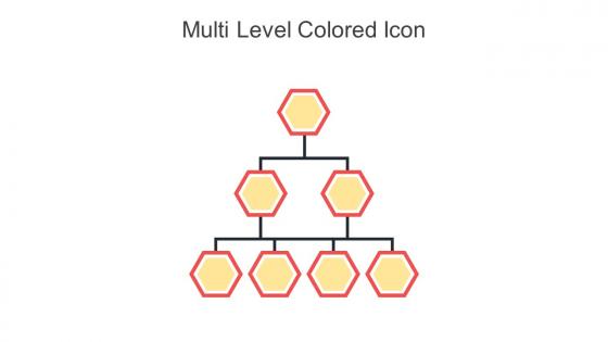 Multi Level Colored Icon In Powerpoint Pptx Png And Editable Eps Format