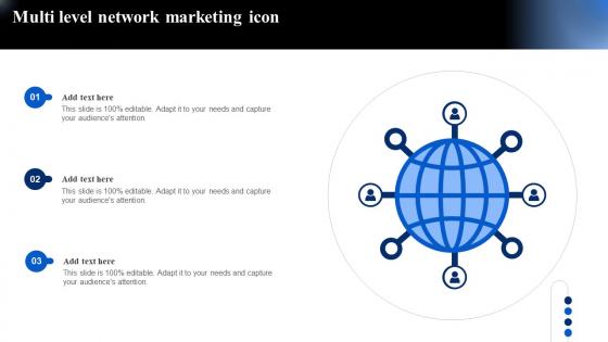 Multi Level Network Marketing Icon
